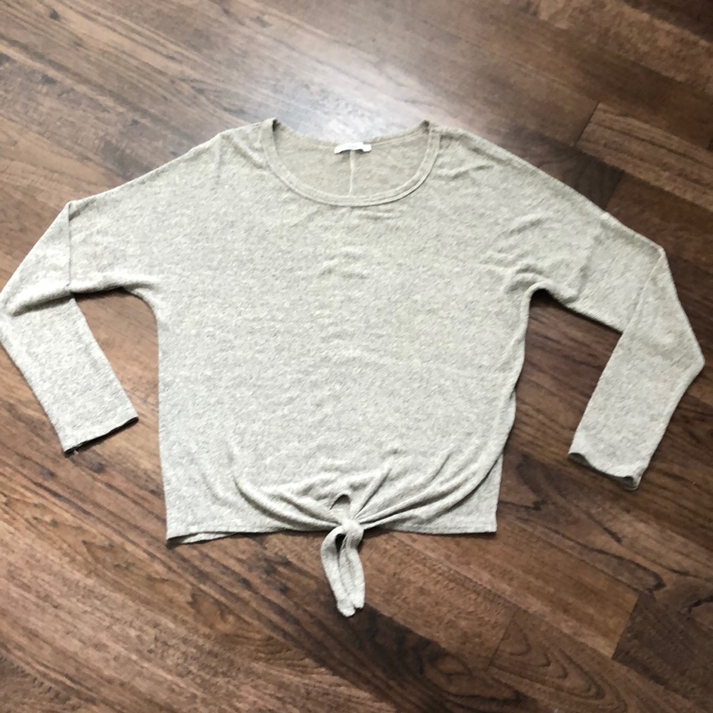 Acemi Lightweight, front knot sweater